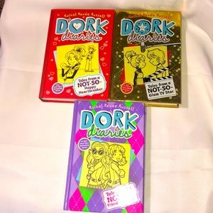Bundle of * 3 * Dork Diaries Books 📚 Hardcover